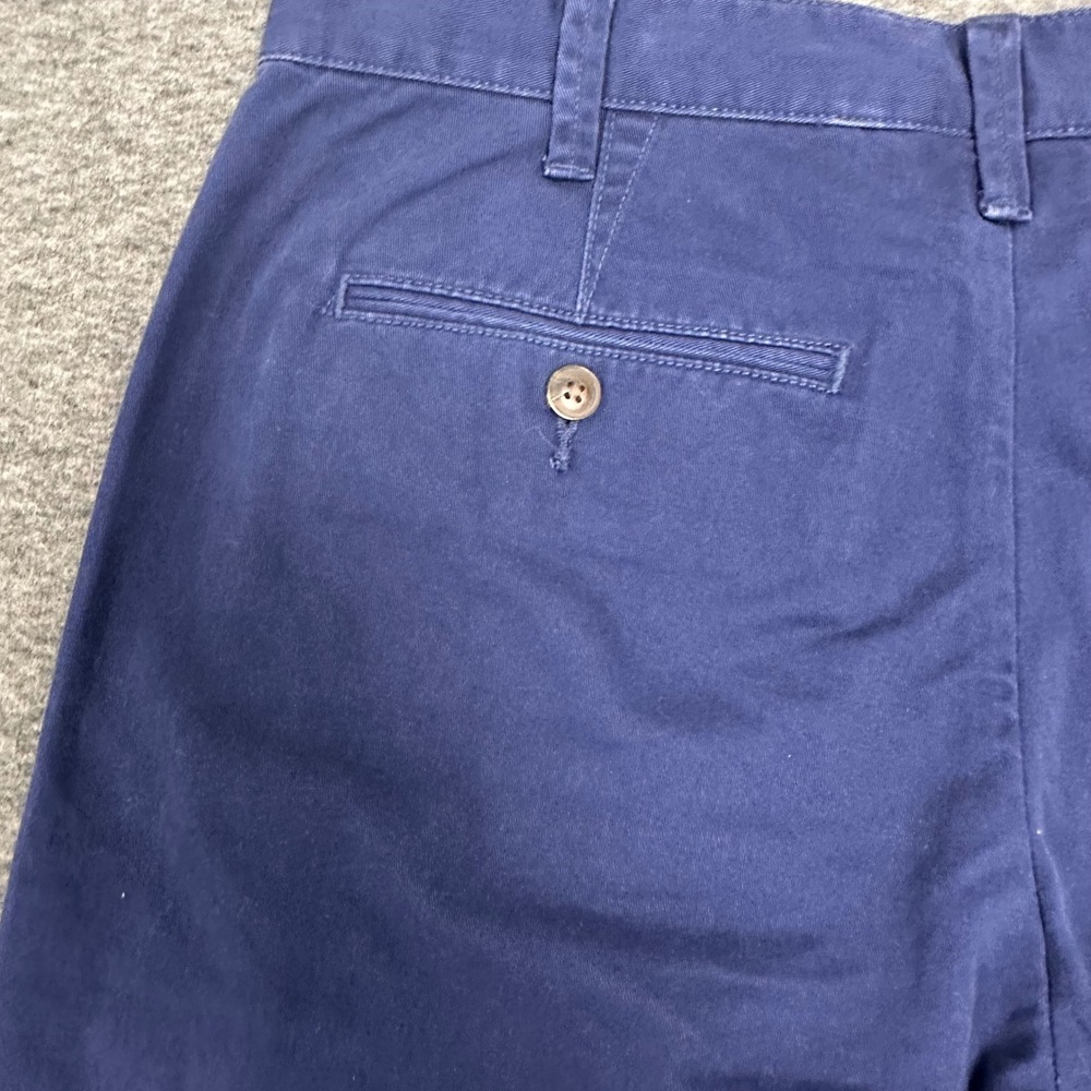 Polo Ralph Lauren Relaxed Fit Cotton Chino Relaxed Shorts Blue Casual‎ Size 30 - Picture 12 of 13